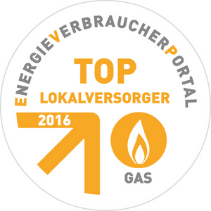 TOP-Lokalversorger 2016 Gas